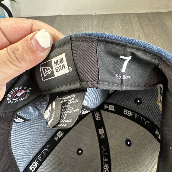 ERA 59 Fifty Cap MLB San Diego All Star Game Padres Washed Blue Denim 7 main image 7